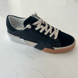 Dolce Vita Black and Tan Sneakers Retro-Inspired Casual